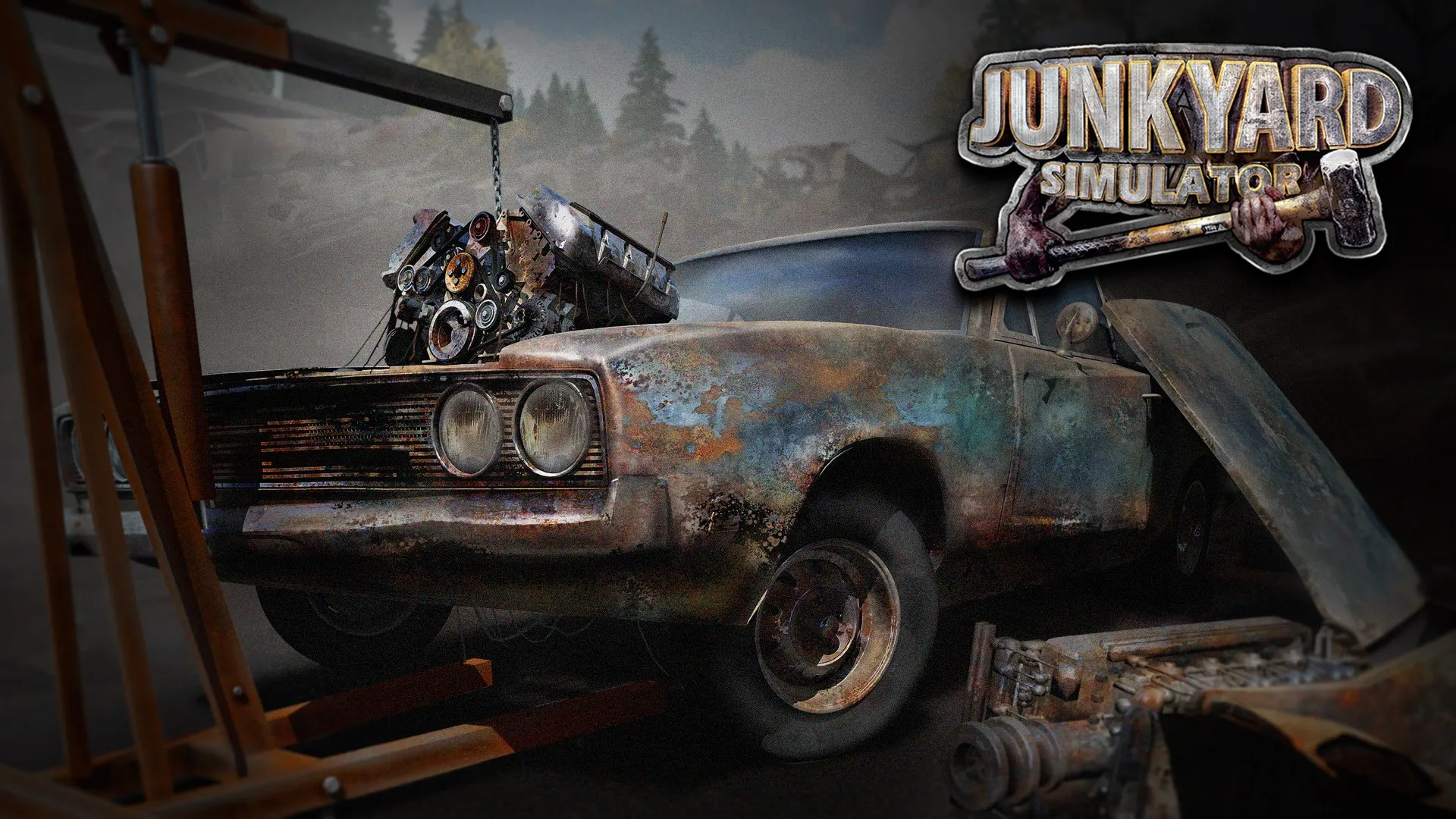 Junkyard Simulator — трейлер