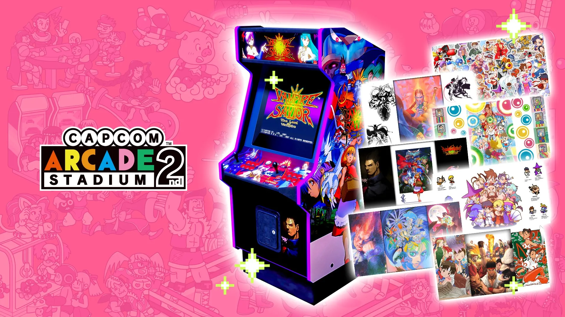 Capcom Arcade 2nd Stadium: Special Display Frames Set