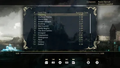 Оригинальный саундтрек The DioField Chronicle — скриншот 2