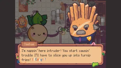 Turnip Boy Robs a Bank Pre-Release — скриншот 5