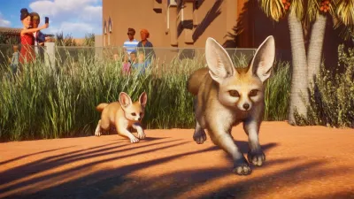 Planet Zoo: наборы «Луга» и «Африка» — скриншот 5