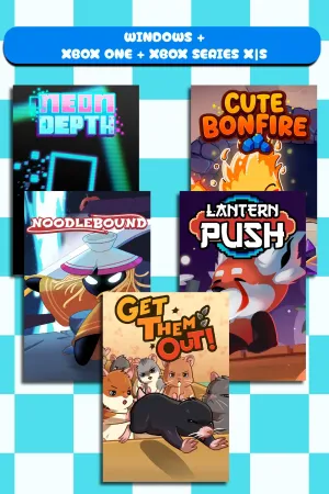 Neon Depth + Get Them Out! + Noodlebound + Lantern Push + Cute Bonfire (Bundle)
