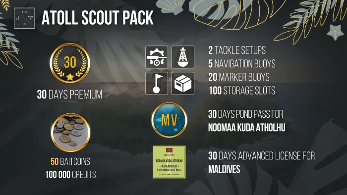 Fishing Planet: Atoll Scout Pack — скриншот 4
