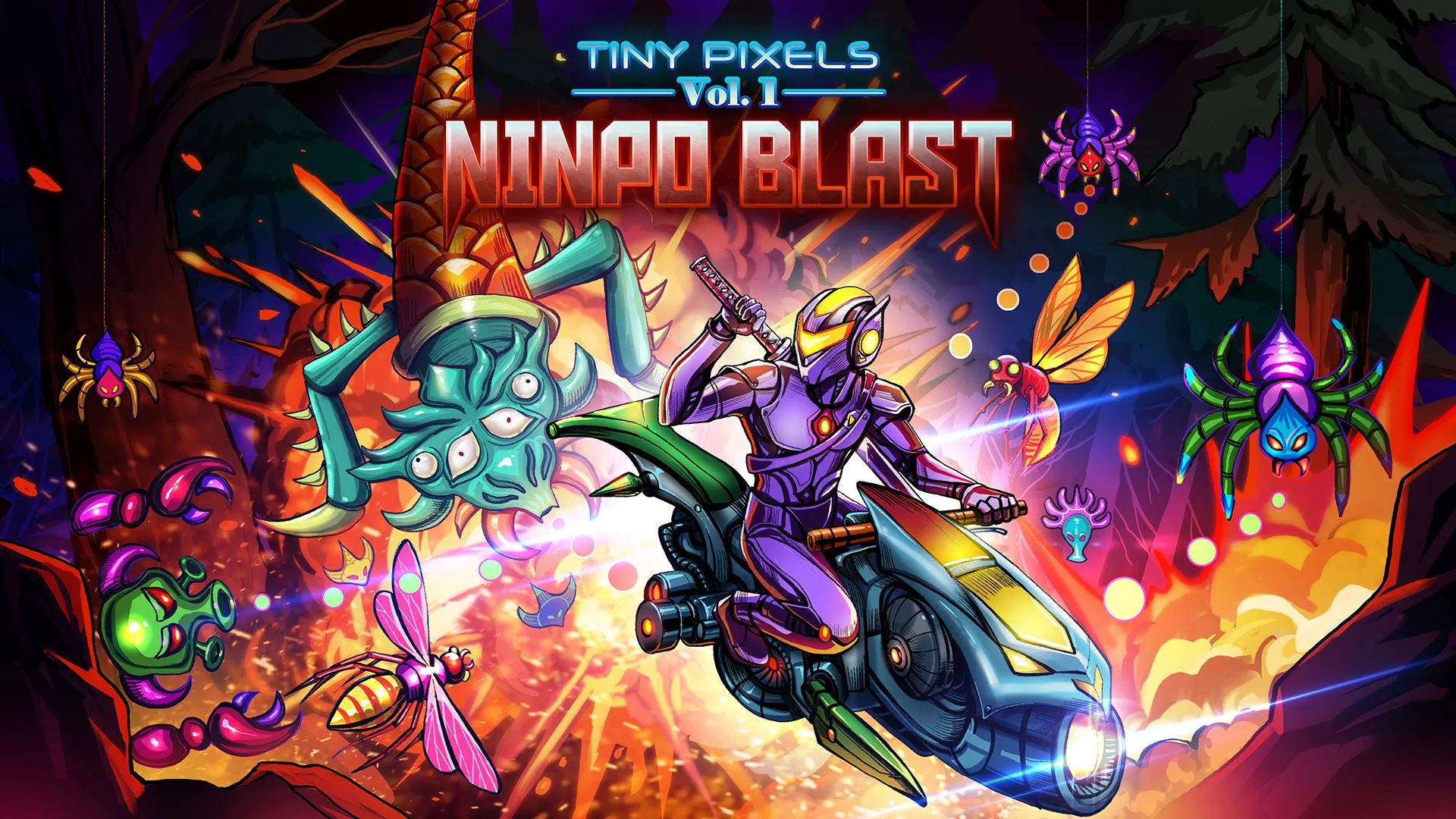 Tiny Pixels Vol. 1 - Ninpo Blast — трейлер