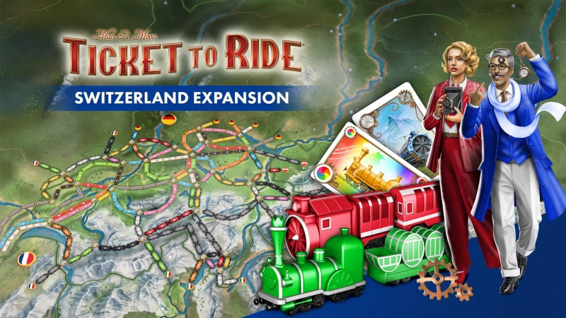 Ticket to Ride®: Switzerland Expansion