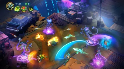 «Черепашки-ниндзя: В поисках Сплинтера» — дополнение «Железная голова» — скриншот 5