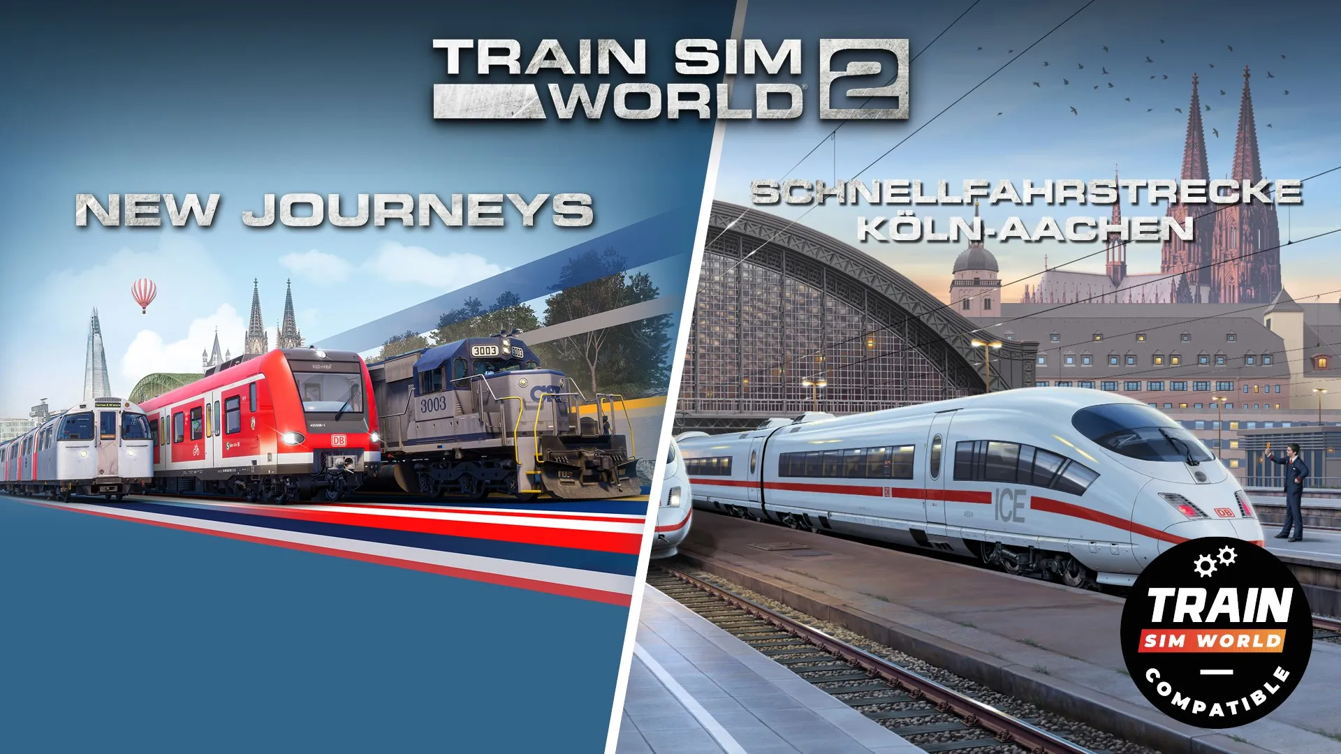 Train Sim World® 2: Köln - Aachen & S-Bahn BR 423 (Train Sim World® 3 Compatible)