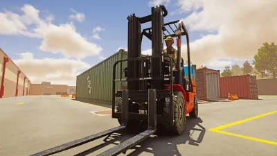 Forklift Simulator — скриншот 6