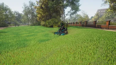 Lawn Mowing Simulator: Heritage Park — скриншот 4