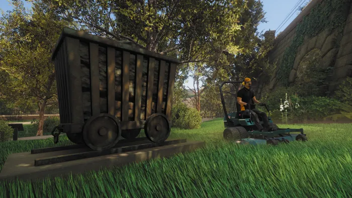 Lawn Mowing Simulator: Heritage Park — скриншот 9