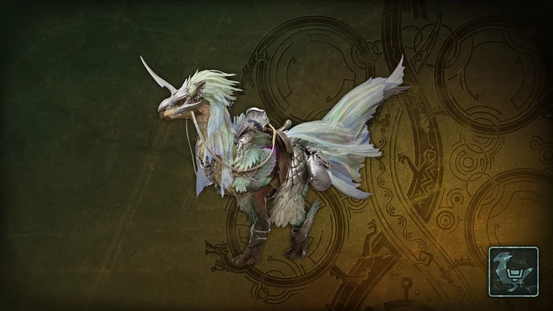 Украшение для сейкрета: попона чистого рога