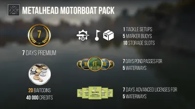 Fishing Planet: Metalhead Motorboat Pack — скриншот 3