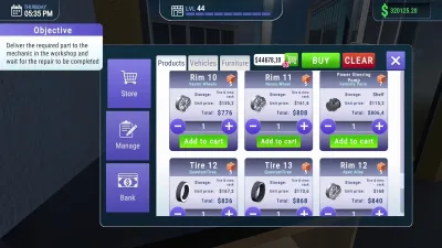 Car Mechanic Shop Simulator — скриншот 3