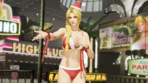 DOA6 Бикини «Санта» - Элена
