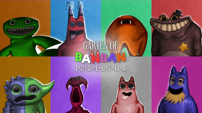 Garten of Banban Bundle: 0 + 1 + 2 + 3 + 4 + 6 + 7 + 8