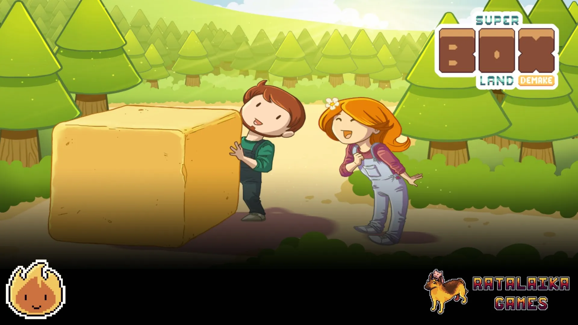 Super Box Land Demake — трейлер