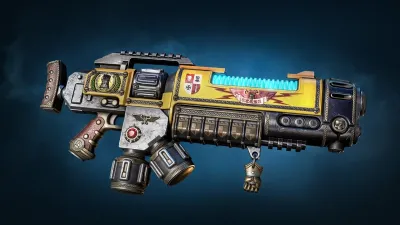 Warhammer 40,000: Space Marine 2 - Imperial Fists Champion Pack — скриншот 2