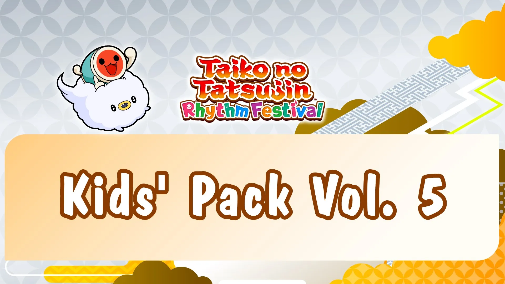 Taiko no Tatsujin: Rhythm Festival - Kids' Pack Vol. 5