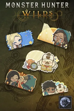 Набор стикеров: приветствия отряда «Авис»