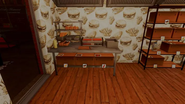Corner Kitchen Fast Food Simulator — скриншот 7