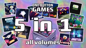 One Button Games 5-in-1 all volumes bundle