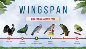 Wingspan (КРЫЛЬЯ): Сезонный Абонемент на Наборы Птиц