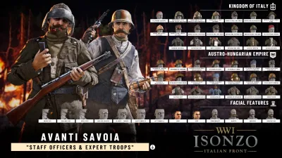 Isonzo - Avanti Savoia Units Pack — скриншот 1