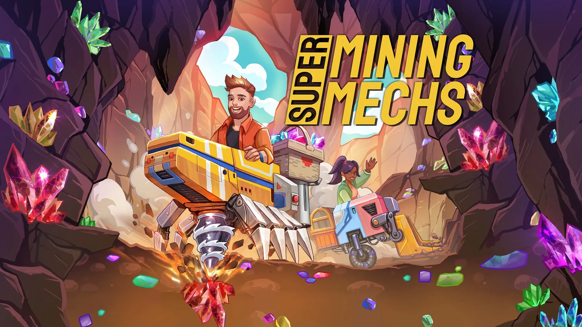 Super Mining Mechs — трейлер