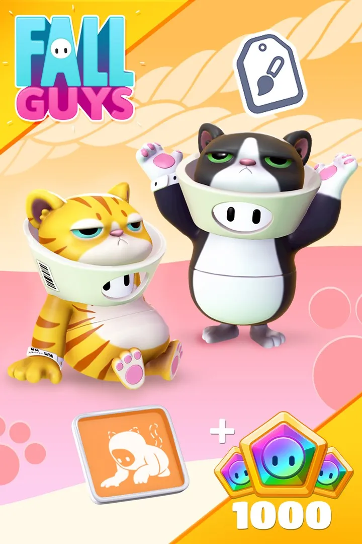 Fall Guys: набор «Кошки-непоседы»