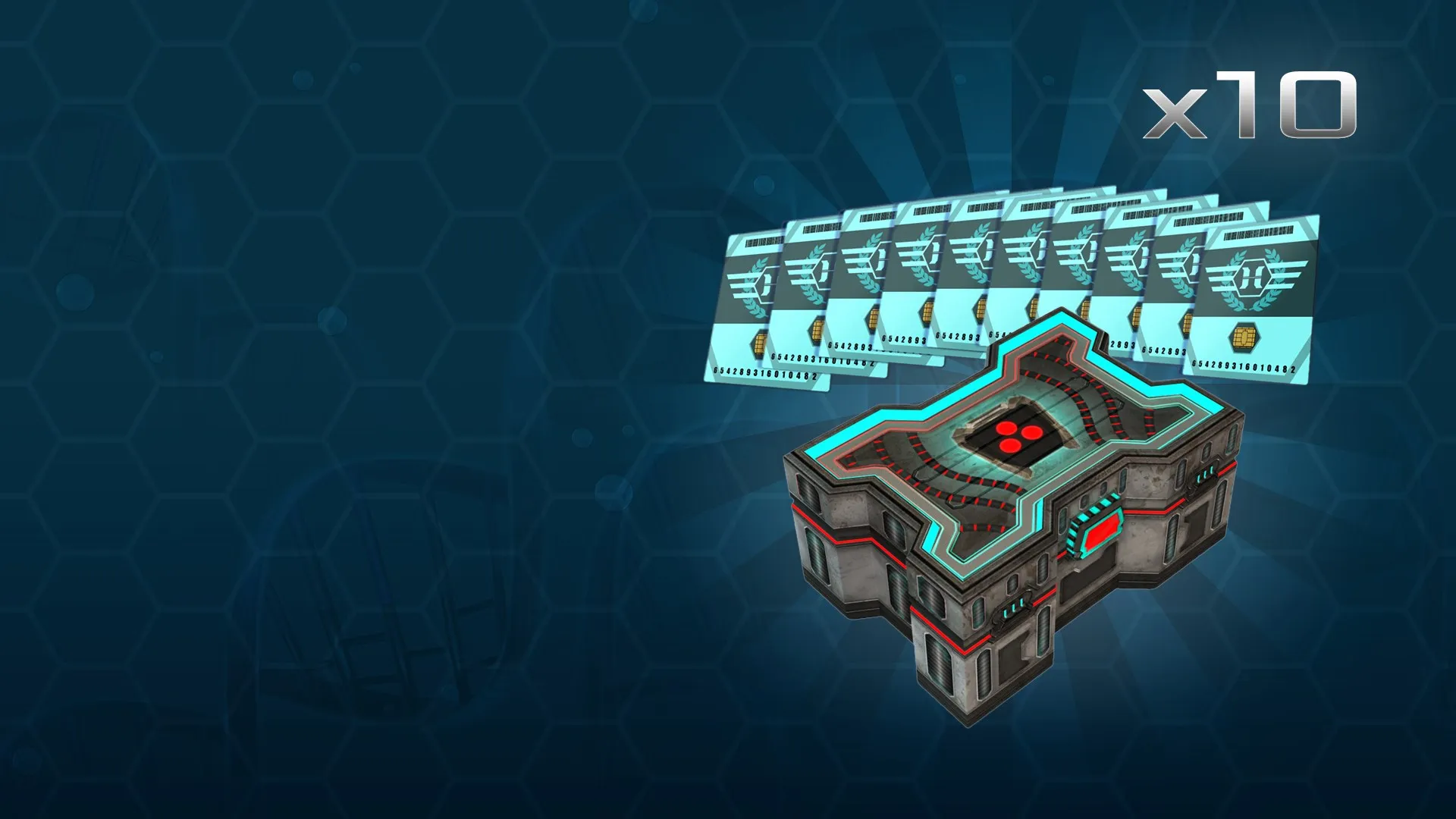 Ящик с аксессуарами Horzine |тип 6: серебряный набор