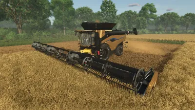 FS25: New Holland CR11 Gold Edition — скриншот 1