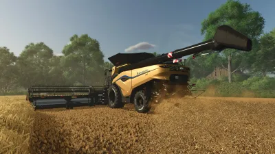 FS25: New Holland CR11 Gold Edition — скриншот 2