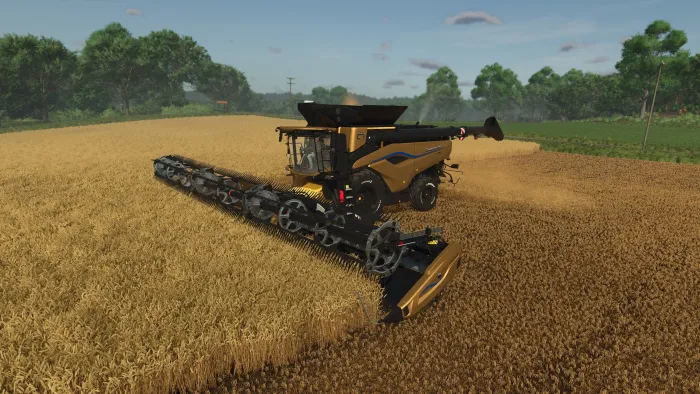 FS25: New Holland CR11 Gold Edition — скриншот 4