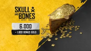 7800 золотых монет Skull and Bones