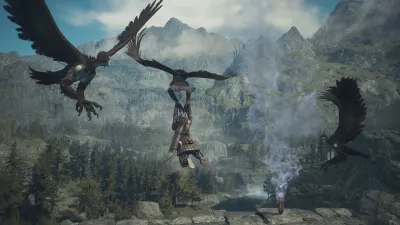 Dragon's dogma 2: Дымовая приманка для гарпий — скриншот 1