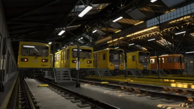 SubwaySim 2 - Berlin Vehicle DLC: Gisela (GI/1E) — скриншот 7