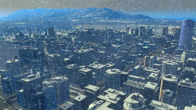 Cities: Skylines - Snowfall — скриншот 1