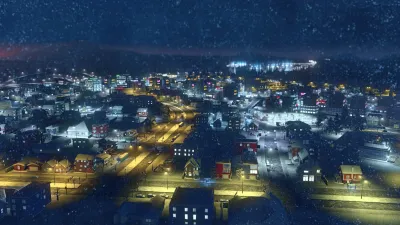 Cities: Skylines - Snowfall — скриншот 2