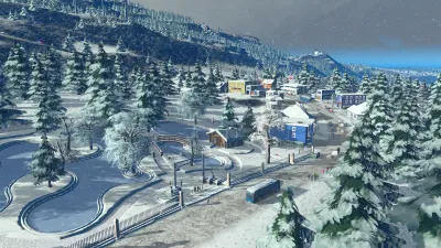 Cities: Skylines - Snowfall — скриншот 4