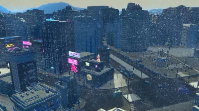 Cities: Skylines - Snowfall — скриншот 7