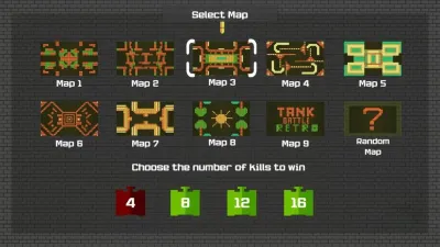 Tank Battle Retro — скриншот 2