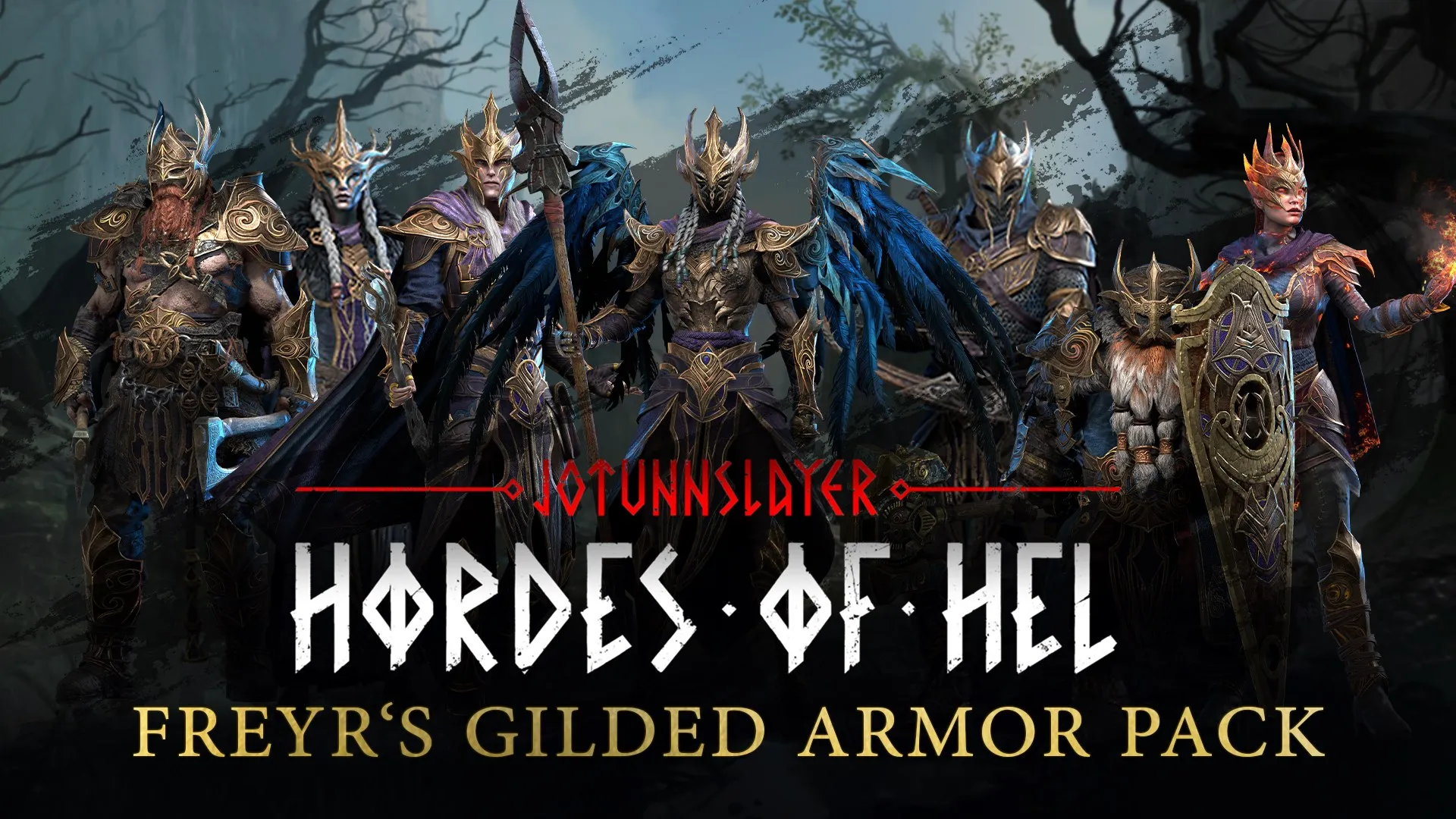 Jotunnslayer: Hordes of Hel - Freyr's Gilded Armor Pack