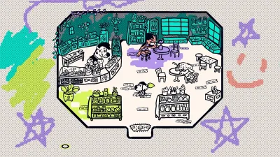 Chicory: Цветная сказка — скриншот 4