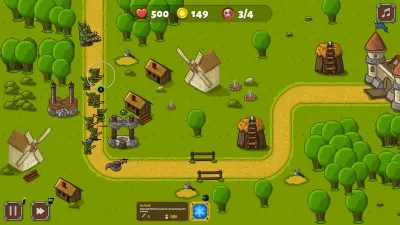 Fantasy Tower Defense — скриншот 1
