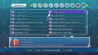 Tales of Graces™f Remastered - Lv. Up+5 (2) — скриншот 1