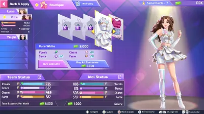 K-pop Idol Stories: Road to Debut — скриншот 5