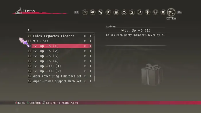 Tales of Berseria Remastered - Lv. Up+5 (1) — скриншот 1