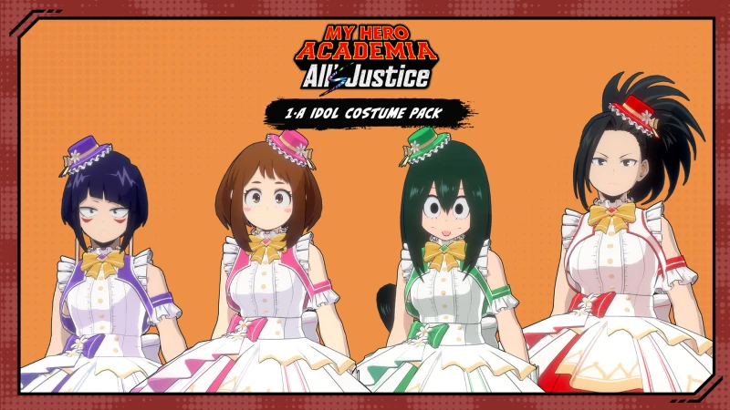 MY HERO ACADEMIA: All’s Justice - 1-A Idol Costume Pack