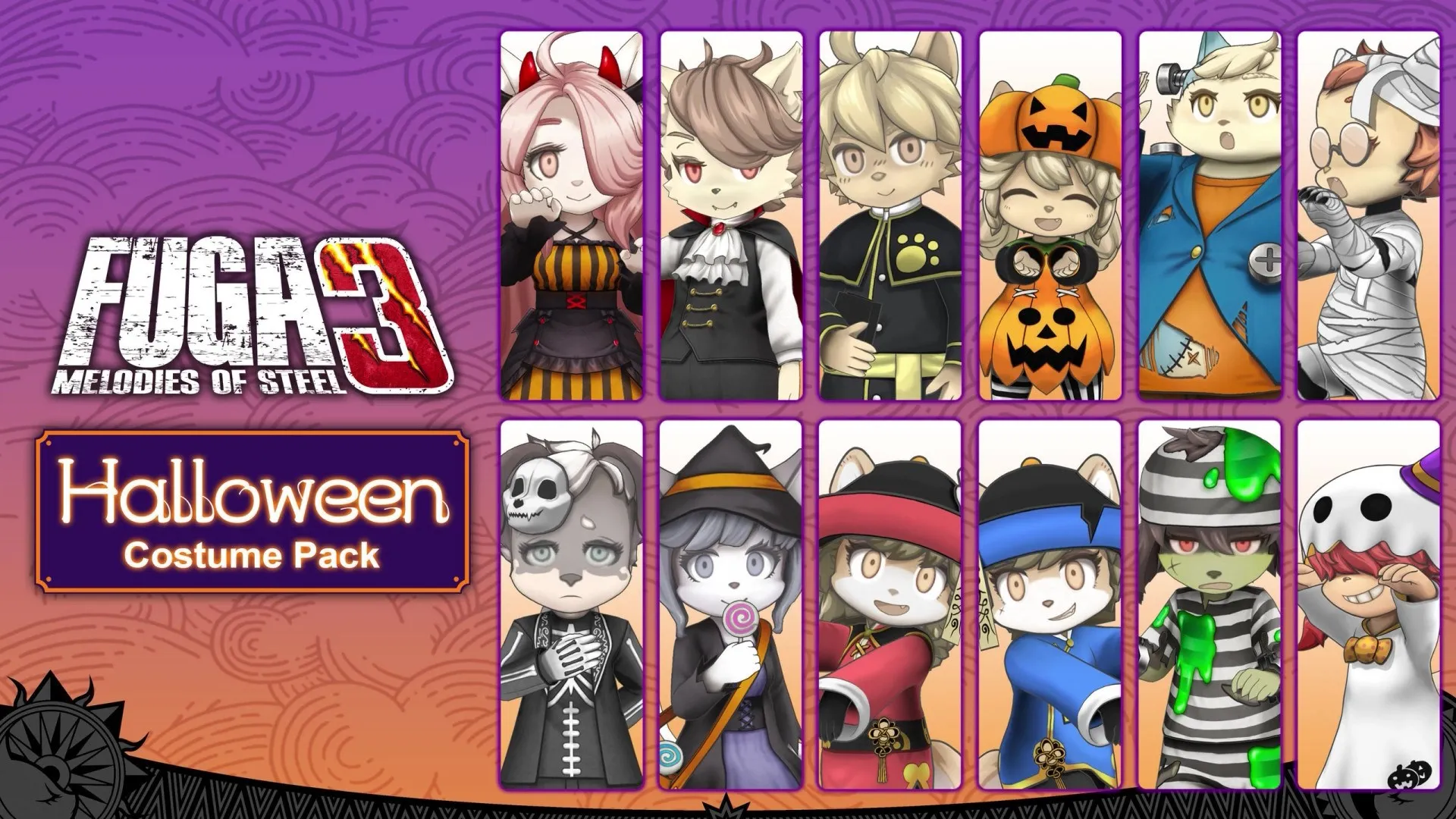 Fuga: Melodies of Steel 3: Набор костюмов «Хэллоуин» — трейлер