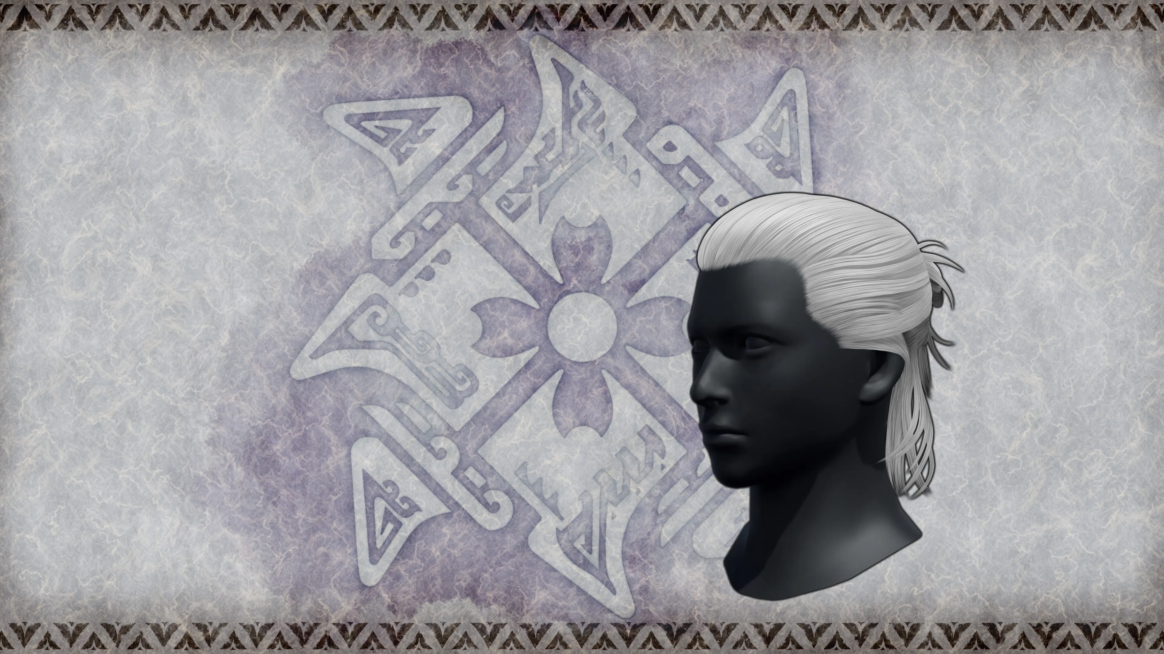 Прическа "Самурай"